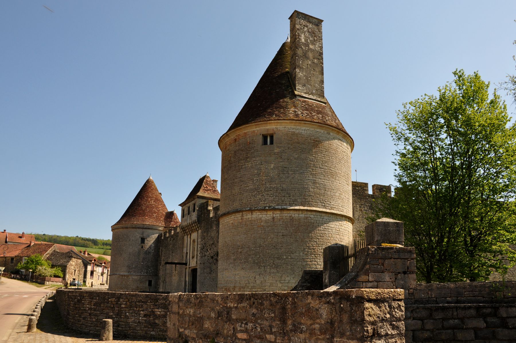 Château de Posanges, Vitteaux